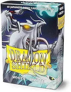 AT-11105 Dragon Shield Small Sleeves - Japanese Matte White (60 Sleeves) Dragon Shield