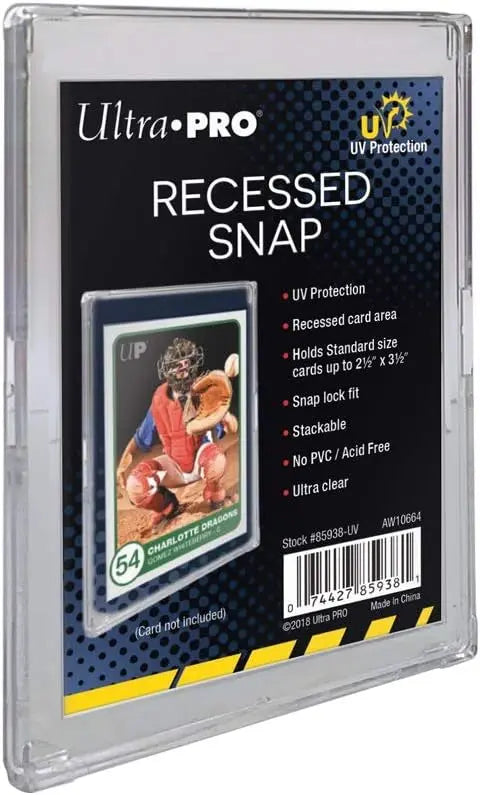 E-85938 UP - UV Recessed Snap Card Holder Ultra pro
