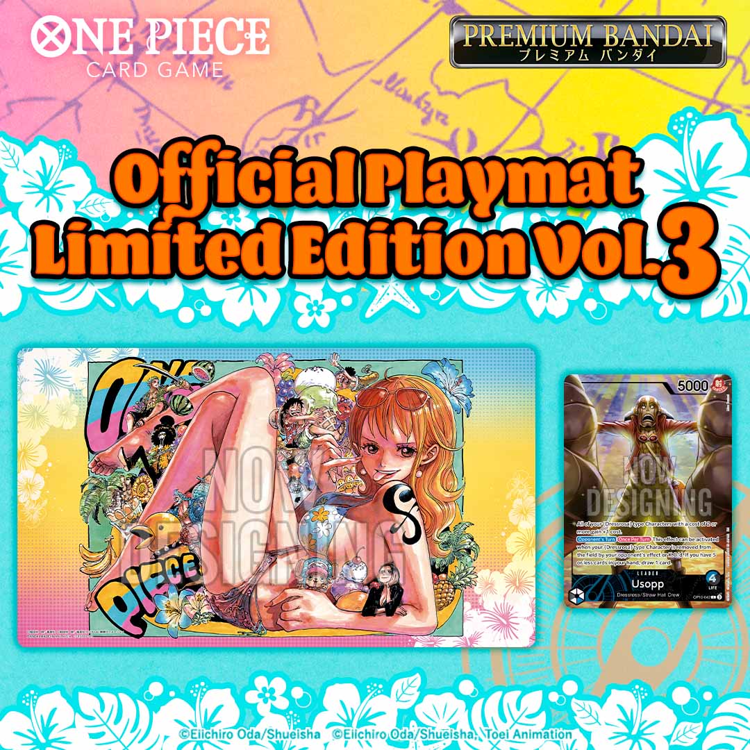 One Piece Card Game Official Playmat Limited Edition Vol.3 Infinite Realm TCG One Piece Card Game Official Playmat Limited Edition Vol.3 Infinite Realm TCG