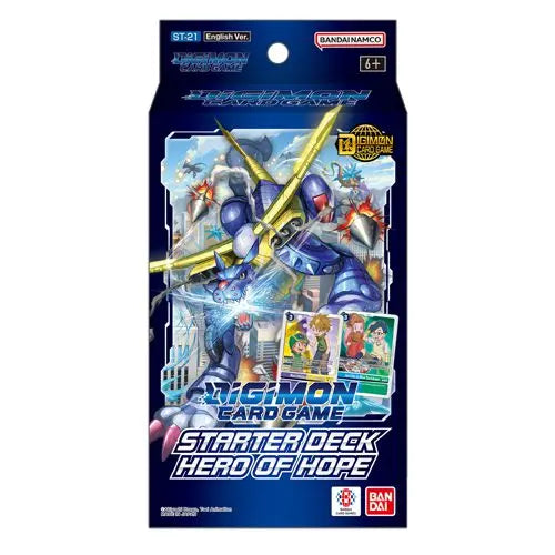 Pre order Digimon Card Game ST-21 Starter Deck Hero of Hope Bandai