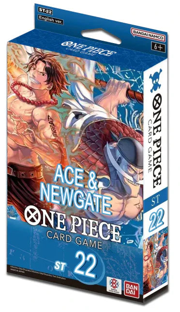 One Piece Card Game Starter Deck ST-22: Ace & Newgate Infinite Realm TCG One Piece Card Game Starter Deck ST-22: Ace & Newgate Infinite Realm TCG
