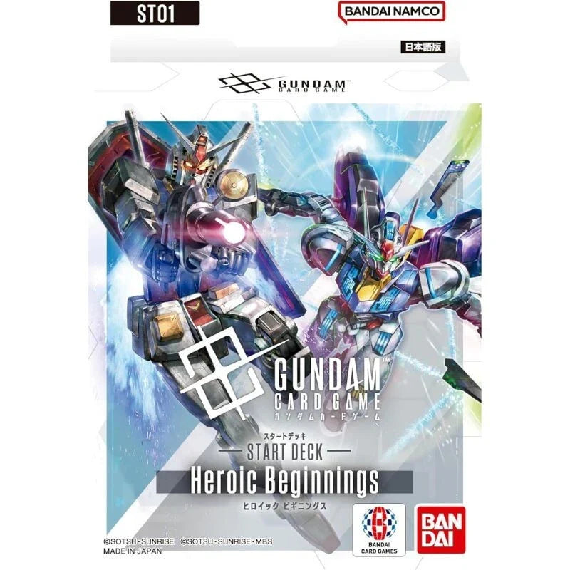 Gundam Card Game Starter Deck [ST01]- Heroic Beginnings Bandai