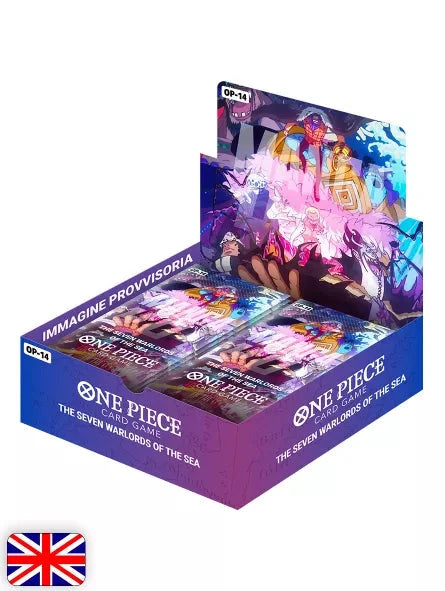 One Piece Card Game OP‑14 “Seven Warlords of the Sea” Bandai